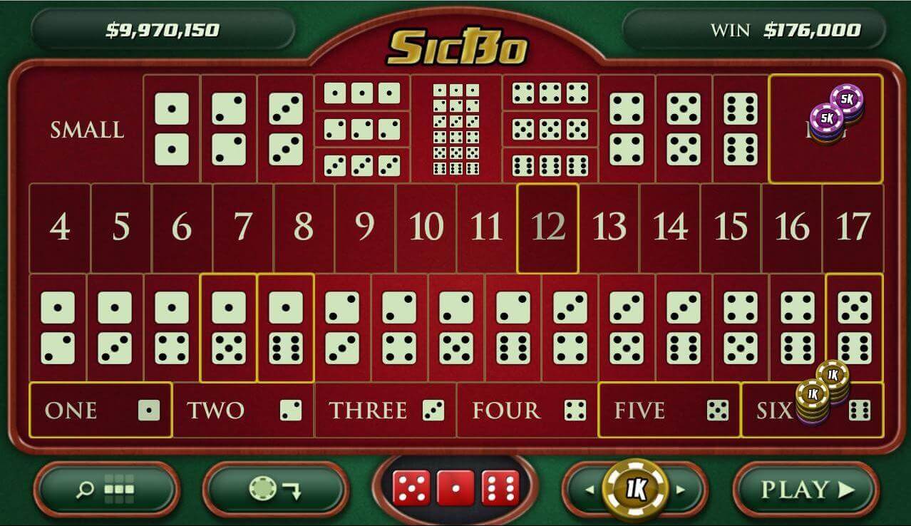 game sicbo, cách chơi game sicbo, game sicbo AE888, luật chơi game sicbo