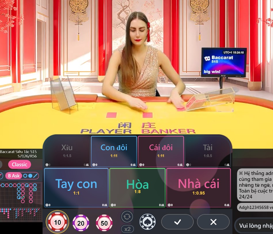 casino ae888, sảnh live casino AE888, game casino, cách chơi game live casino